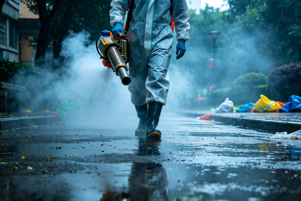雨后积水大范围催生蚊虫，消杀公司第一时间该开展哪些工作？